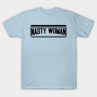 nastywoman text black T-Shirt